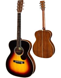 Eastman E20OM-TC-SB Traditional Thermo-Cured Solid Adirondack/Rosewood Orchestra Acoustic Guitar Sunburst