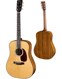 Eastman E3D-DLX Deluxe Traditional Solid Sitka / Ovangkol Dreadnought Acoustic Guitar w/ Pickup Natural