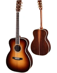 Eastman E40OM-TC-SB Traditional Thermo-Cured Solid Adirondack / Rosewood Orchestra Acoustic Guitar Sunburst