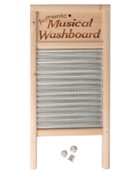 Trophy ED851 Wooden Framed Metal Musical Washboard