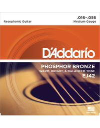 D'Addario EJ42 Resophonic Phosphor Bronze Strings