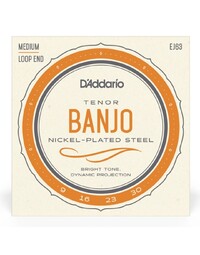 D'Addario EJ63 Tenor Banjo 4Str 09-30 Strings