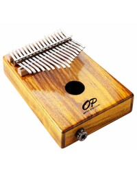Opus Percussion 17-Key Koa Wood Kalimba with Pickup Natural Gloss