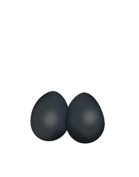 Mano Egg Shakers Black (Pair)