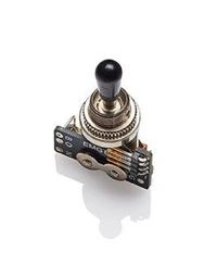 EMG B289 3-Position Solderless Toggle Switch Black