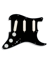 EMG DG20 Pro Pre-Wired Pickguard Dave Gilmour Signature Active SA20 Single-Coil Pickups Ivory w/ B/W/B Pickguard