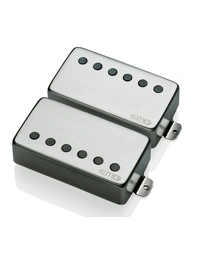 EMG HET JH James Hetfield Signature Active Humbucker Pickup Set Floyd Rose Spacing 52mm Brushed Chrome