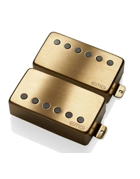 EMG HET JH James Hetfield Signature Active Humbucker Pickup Set Brushed Gold