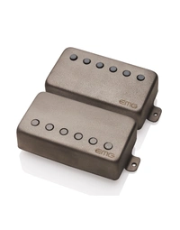 EMG HET JH James Hetfield Signature Active Humbucker Pickup Set Long Shaft 19mm Sandblasted