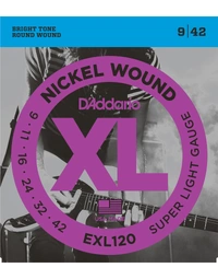D'Addario EXL120 Super Lite 9-42 Electric Guitar Strings