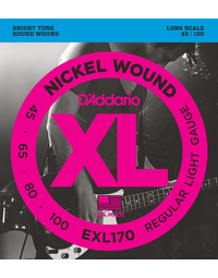 D'Addario EXL170 XL 45-100 Long Scale Bass Guitar Strings