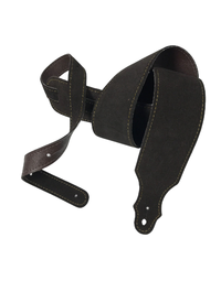 Franklin 2.5" Chocolate Purist Suede Strap w/ Buck Backing