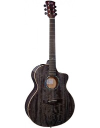 Faith FX Neptune Moondust Grey Limited Edition Baby Jumbo Acoustic Guitar with Pickup