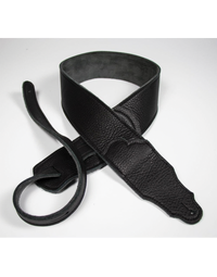 Franklin Original 2.5" Black Glove Leather w/ Black Stitching