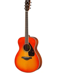 Yamaha FS820 AB Solid Top Concert Acoustic Guitar Autumn Burst
