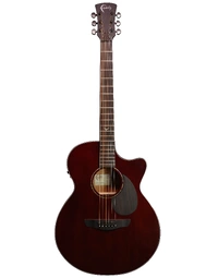 Faith Nexus Venus All Solid Mahogany Auditorium Acoustic Guitar Cutaway w/ Pickup Thru-Cognac Gloss