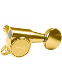 Gotoh SG381 Vintage Button 16:1 Ratio Machineheads Gold