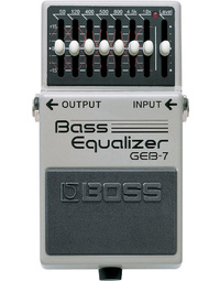 Boss GEB7 7-Band Graphic Bass Equalizer