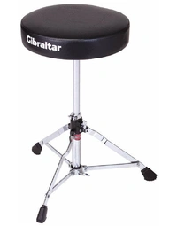 Gibraltar 5600 Series Double Braced Round Drum Throne in Black