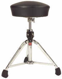Gibraltar 9600 Series Drum Throne with Dome Design Cloth Top & Vinyl Sides