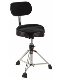 Gibraltar 9600 Series Drum Throne w/ Oversized Motostyle Seat & Adjustable Backrest