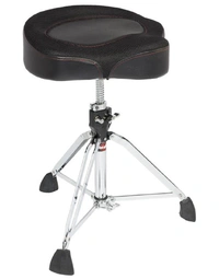 Gibraltar 9600 Series Drum Throne w/ Oversized Motostyle Seat w/ Thigh Cutouts