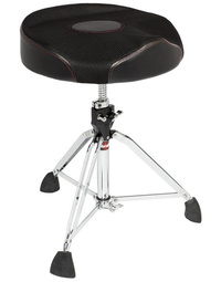 Gibraltar 9600 Series Drum Throne with Oversized Round Seat with Thigh Cutouts