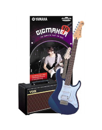 Yamaha GIGMAKER10 Dark Blue Metallic Electric Guitar Pack