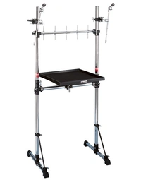Gibraltar Percussion Workstation on Gibraltar Rack w/ Mounts