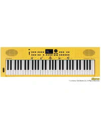 Roland x Minions GO:KEYS 3 61-Key Portable Music Creation Keyboard Minions Yellow