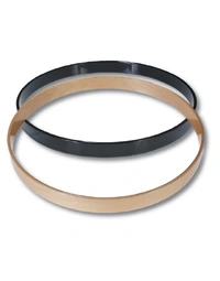 Gibraltar SC20BK 20" Wooden Bass Drum Hoop Black (Pack of 1)