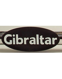 Gibraltar Road Series Drum Rack Clip-On Oval Logo - Pk 1