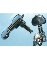 GT Geared Machine Heads 3 a Side Chrome