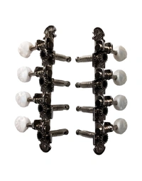 GT Mandolin Tuning Machines 8-String White Pearl Buttons Nickel