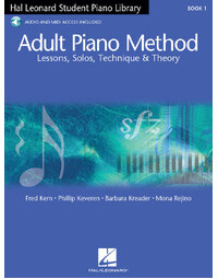 HLSPL ADULT PIANO METHOD BK1 BK/OLA