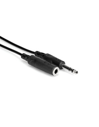 Hosa HPE310 Headphone Extension, 1/4" TRS to 1/4" TRS, 10 ft