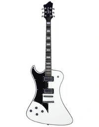 Hagstrom Left-Handed Fantomen Guitar White Gloss