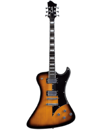 Hagstrom Fantomen Guitar in Tobacco Sunburst Gloss