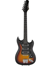 Hagstrom H-III Retroscape Guitar 3-Tone Sunburst