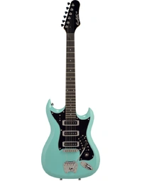 Hagstrom H-III Retroscape Guitar Aged Sky Blue
