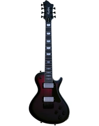 Hagstrom Krona 7-String Electric Guitar Burnt Blood
