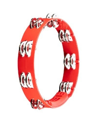 Meinl HTT10R Headliner Series 10" Moulded ABS Tambourine Stainless Steel Jingles Red