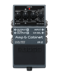 Boss IR-2 Amp Sim & IR Cabinet Pedal
