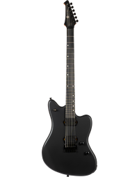Spira Guitars J-400 MBK BAR 27"-Scale Baritone Electric Guitar EB Satin Black