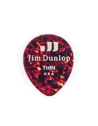 Dunlop Shell Teardrop Pick - Med