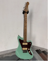 JET Guitars JJ-300 Electric Guitar Roasted MN Seafoam Green