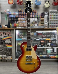 JET Guitars JL-500 Flame Top Electric Guitar RW Heritage Cherry