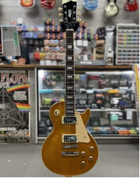 JET Guitars JL-500 Flame Top Electric Guitar RW Lemon Burst