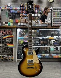 JET Guitars JL-500 Flame Top Electric Guitar RW Tobacco Burst