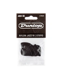 Dunlop 47P3S Nylon Jazz III Stiffo Player Pack Black